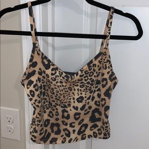 cheetah tank top